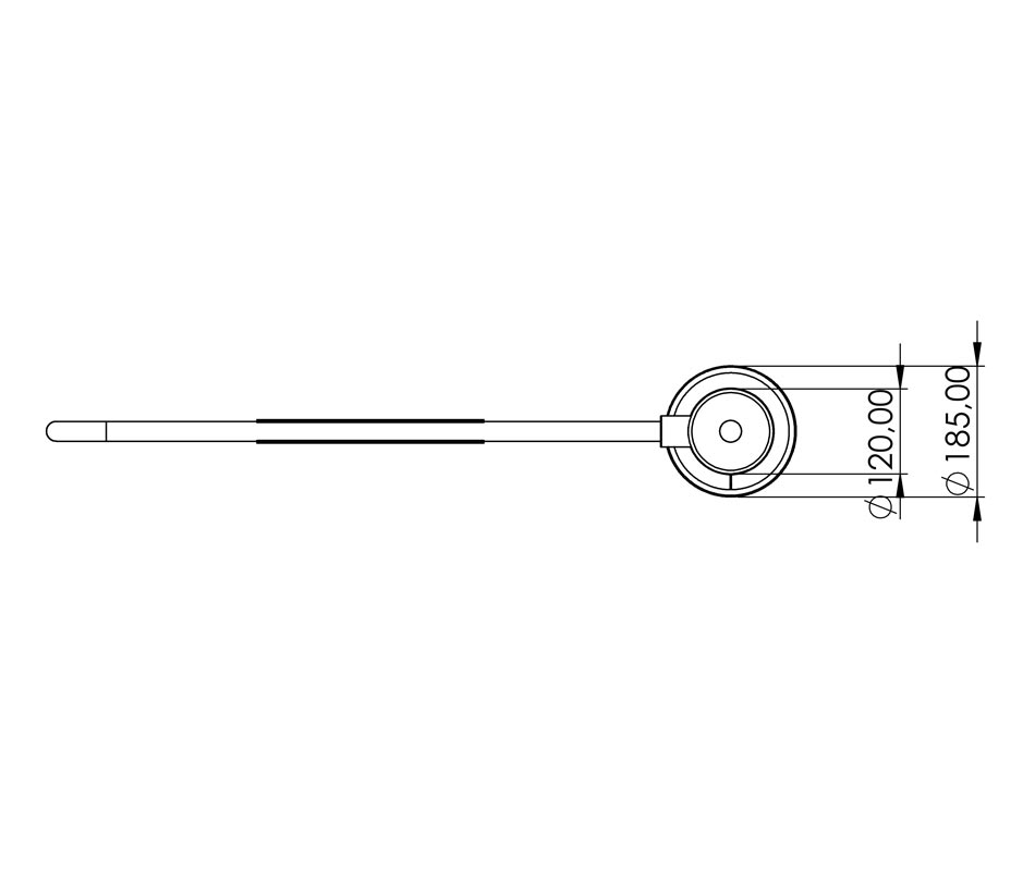 Poarta acces spatii comerciale, sistem deschidere automata tip Radar, Bidirectionala [2]