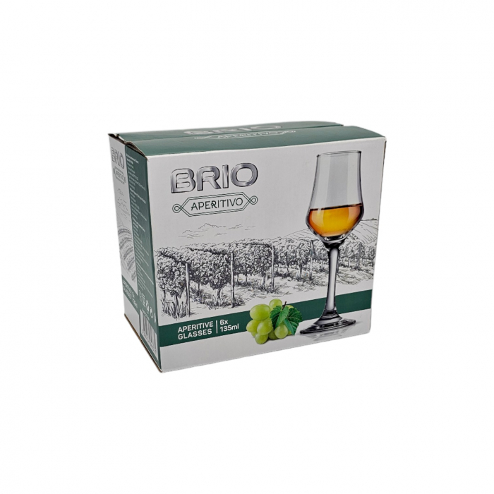 Set 6 Pahare Aperitiv, 135 ml, cutie [2]