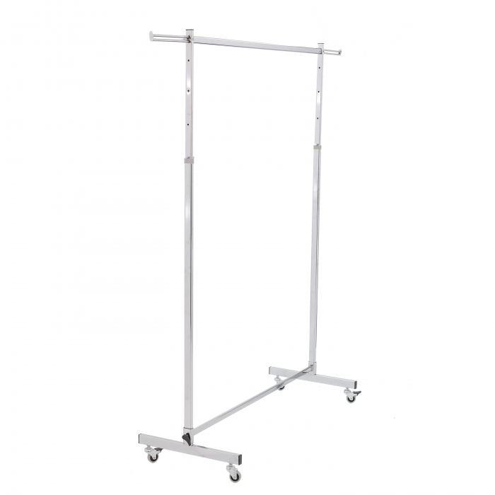 Stender din metal, reglabil, cu extensii laterale, cromat, 2106 [2]