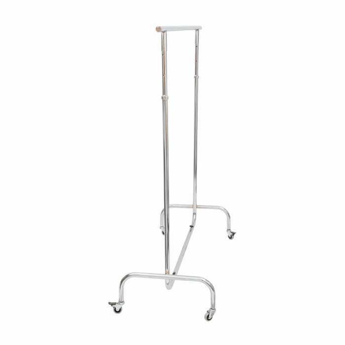 Stender din metal, reglabil, cu extensii laterale, cromat, 2107 [4]