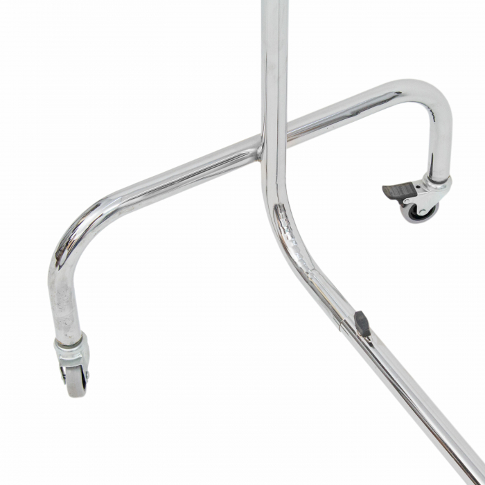 Stender din metal, reglabil, cu extensii laterale, cromat, 2107 [5]