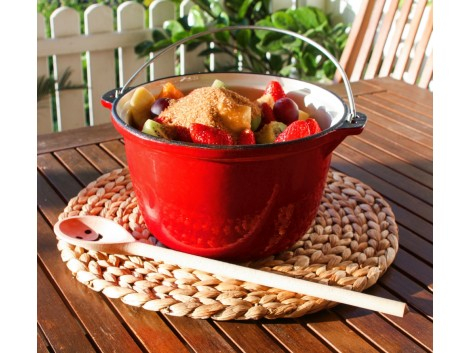 Tuci emailat din fonta, Ø 22 cm, 3L [3]