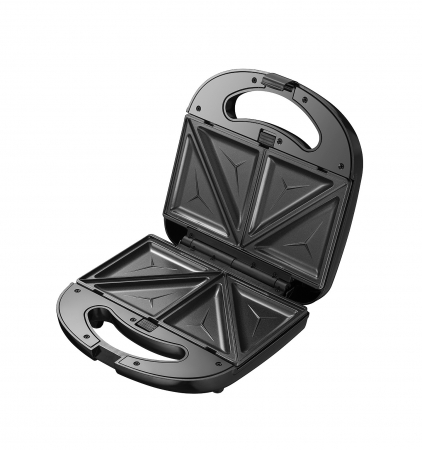 Aparat multifunctional 3 in1, pentru preparat vafe/gofre sau sandwich, 750 W [2]