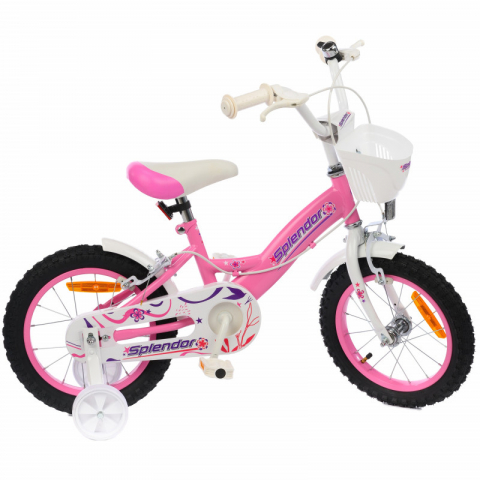 Bicicleta pentru copii, 18“, Splendor SPL18ROZ (roz) [1]