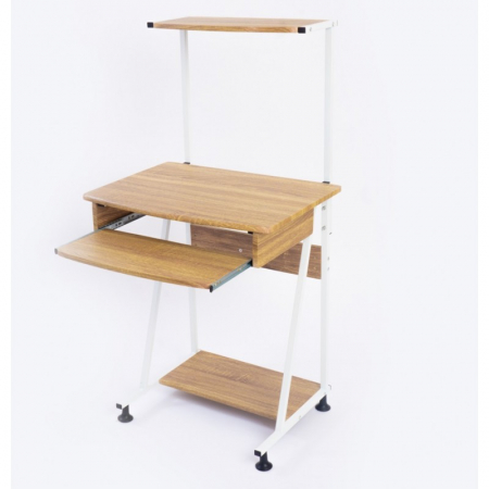 Birou metal si PAL , 60 x 50 x 116 cm, Grunberg, Natur [2]