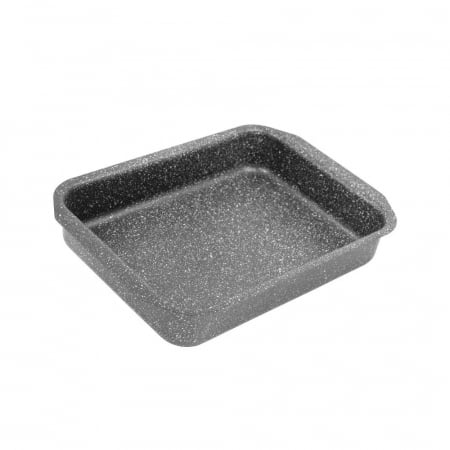 BRIO BLACK STONE - Tava dreptunghiulara 35.5x24.8x6.2cm                                     - grosime 2 mm [0]