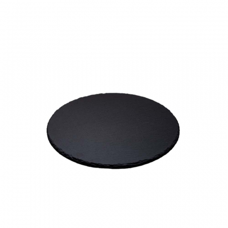 Tocatoare si suporti de bucatrie - BRIO - Platou servire Rotund Ardezie naturala 30 x 0.4 cm