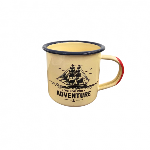 Cana metalica emailata, 350 ml, Spiritul marii [1]
