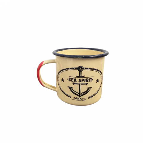 Cana metalica emailata, 350 ml, Spiritul marii [0]