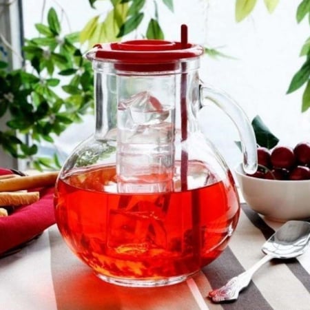 Carafa 2 L cu racitor Kufra - Bormioli Rocco [0]