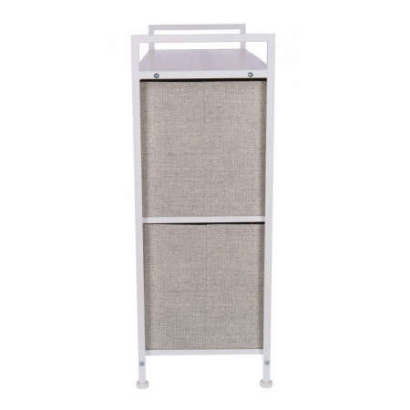 Comoda cu 5 sertare , 83 x 29 x 77 cm, Bej [4]