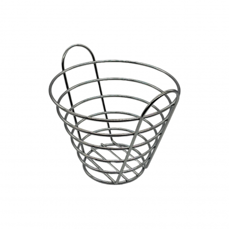 Cos pentru fructe cromat, 25.6 cm x 23.2 cm x 22 cm [0]