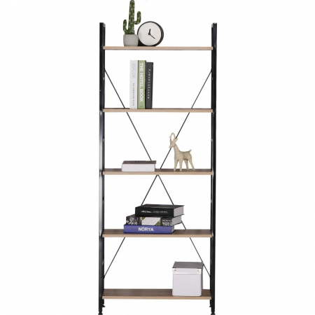 Etajera cu 5 rafturi, metal si PAL, 60 x 27,50 x 147 cm [1]