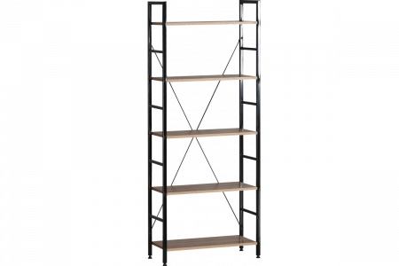 Etajera cu 5 rafturi, metal si PAL, 60 x 27,50 x 147 cm [2]