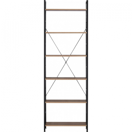 Etajera cu 6 Rafturi, Metal si PAL, 60 x 27.60 x 180 cm [2]