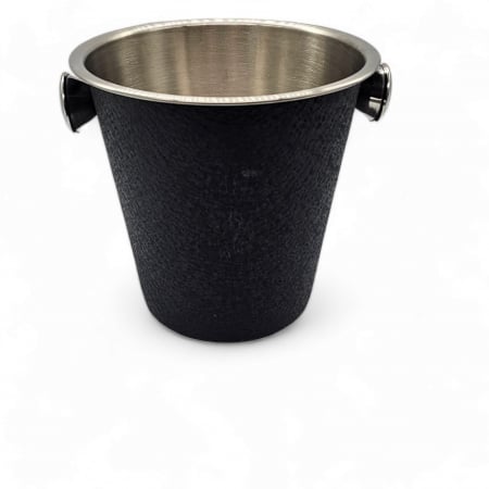 Platouri, cosuri si suporti - Frapiera inox cu exterior texturat mat, 22 cm