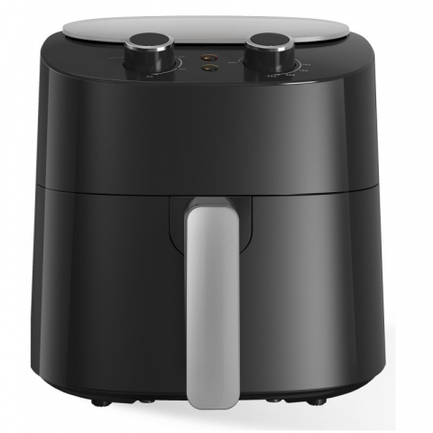 Friteuza cu aer cald, cronometru 0-30 min, 3.50 l, 1300 W, Victronic VC5096 (negru+argintiu) [1]