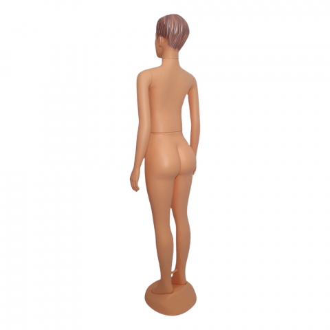 Manechin din plastic, dama, cu suport, Bej [1]
