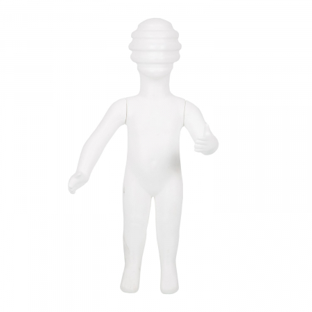 Copil - MANECHIN PLASTIC ALB COPIL CAP FUTURIST 70 CM