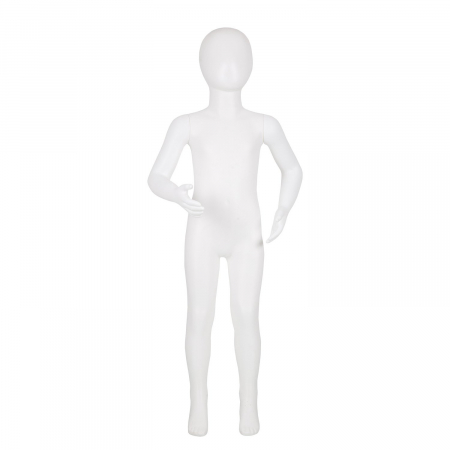 Copil - MANECHIN PLASTIC ALB COPIL CAP OU 115 CM