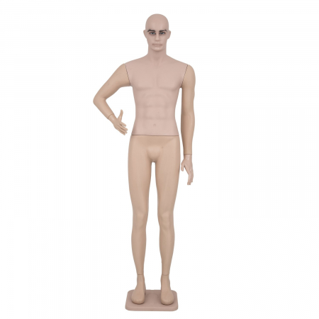 Manechini plastic - MANECHIN PLASTIC BARBAT CU O MÂNĂ ÎN ȘOLD