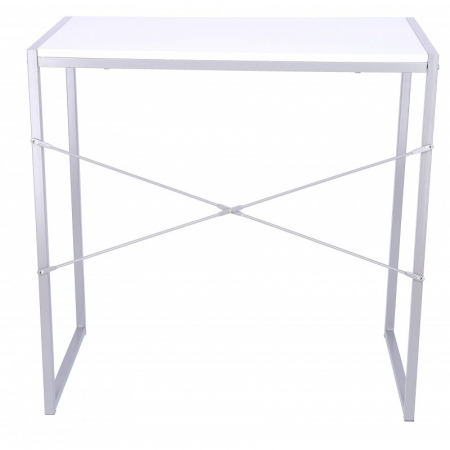 Masa multifunctionala, Metal si MDF, 78x46x76 cm, Grunberg, alba [1]