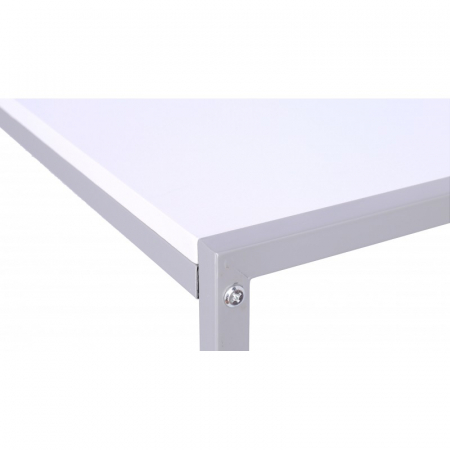 Masa multifunctionala, Metal si MDF, 78x46x76 cm, Grunberg, alba [3]