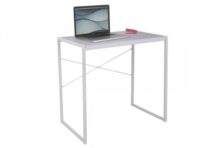 Masa multifunctionala, Metal si MDF, 78x46x76 cm, Grunberg, alba [0]