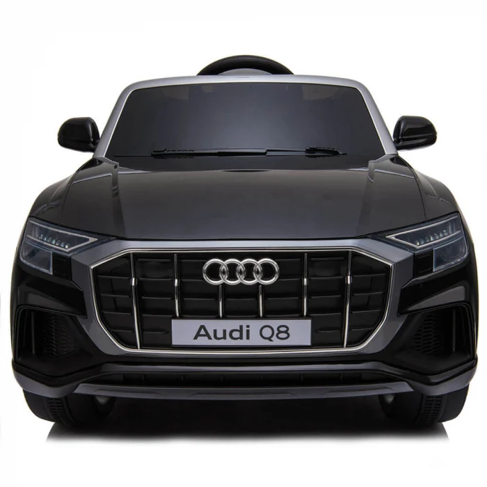 Masinuta electrica, cu telecomanda, model Audi Q8, negru, acumulator 12V [1]