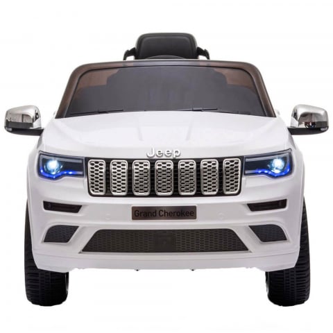 Masinuta electrica, cu telecomanda, model Jeep Grand Cherokee, Alb [2]