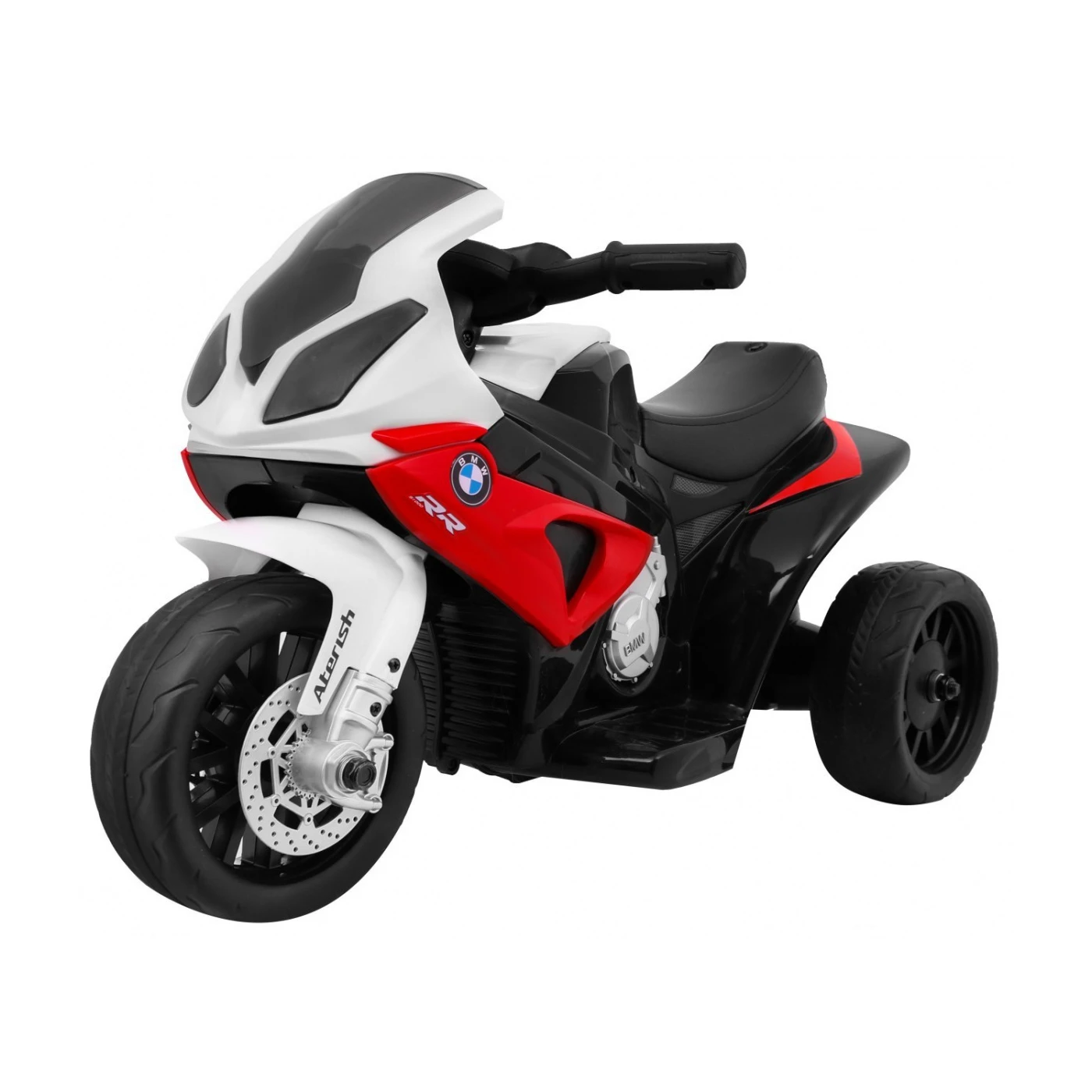 Motocicleta electrica pentru copii, BMW S1000 RR Mini, baterie 6V/4Ah și un motor de 6V/18000RPM, Rosu [0]