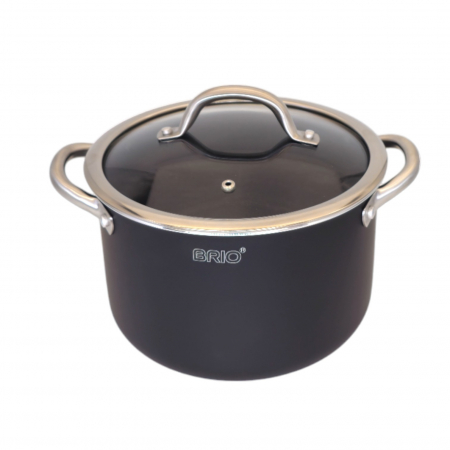 Oala cu capac, profesionala, 5.7 L, BRIO METALLICA [1]