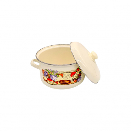 Oala emailata, cu capac, 4.3 L, Bucatarie [0]