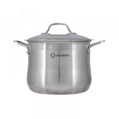 Oala inox cu capac, 28 cm, 13L [0]