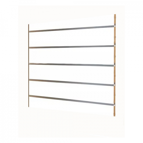 Sistem slatwall - Panou Slatwall 100 x 90 (INTERAX 20 cm), Alb