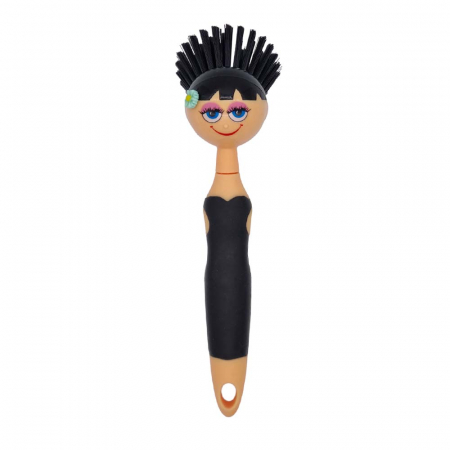 Ustensile si solutii - Perie de spalat vase pentru copii Haug® - NEGRU