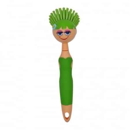 Ustensile si solutii - Perie de spalat vase pentru copii Haug® - VERDE