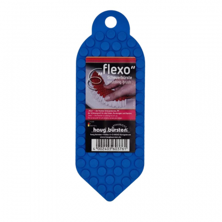 Perie flexibila "flexo" Haug® - ALBASTRU [1]