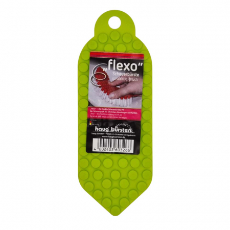 Perie flexibila "flexo" Haug® - VERDE [1]
