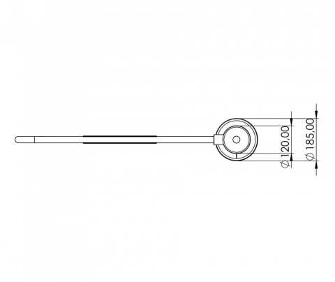 Poarta acces spatii comerciale, sistem deschidere automata tip Radar, Bidirectionala [1]