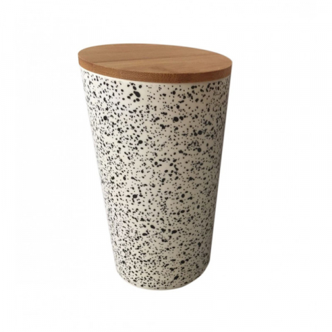 Recipient pentru depozitare , din fibre de bambus , cu capac , Grunberg BM008 [1]