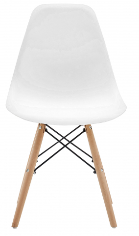 Scaun Grunberg,L54 x W46.5 x H82 cm, Bucatarie sau living, Alb [1]