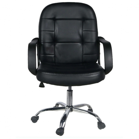 Scaun pentru birou , rotativ , ergonomic, W63xD58xH85-95 cm [0]