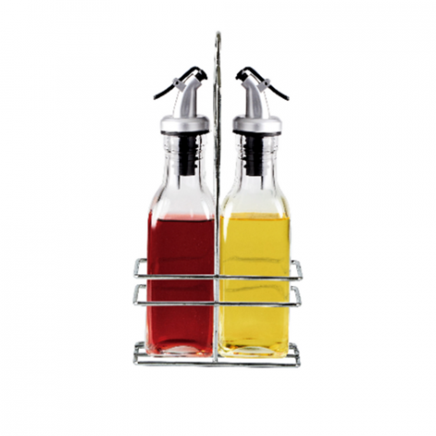 Recipiente depozitare - Set 3 piese oliviera LUX, 170 ml