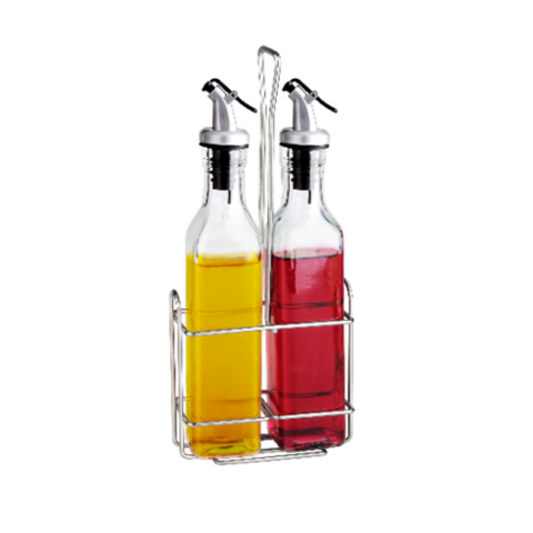Recipiente depozitare - Set 3 piese oliviera LUX, 280 ml