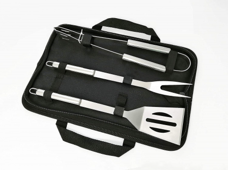 Set ustensile din inox, pentru gratar, 3 piese [0]