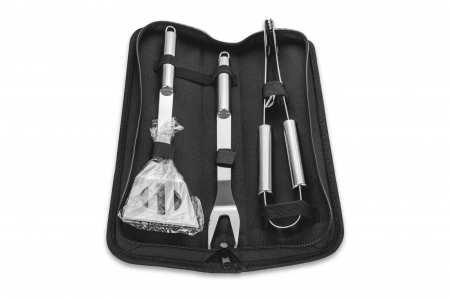 Set ustensile din inox, pentru gratar, 3 piese [2]