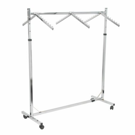 Stendere imbracaminte - Stender din metal cu 6 brate de expunere, reglabil, cromat 1142