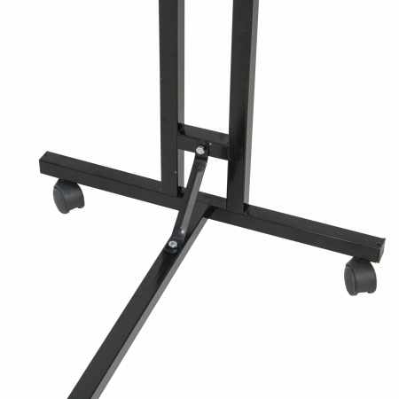 Stender din metal, cu doua bare reglabile, vopsit negru, 1119 [4]
