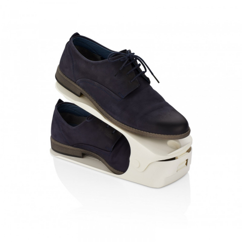 Suport/organizator pentru incaltaminte, din plastic, 28 x 11.50 x 9.30 cm, Qlux L00674 (diverse culori) [0]